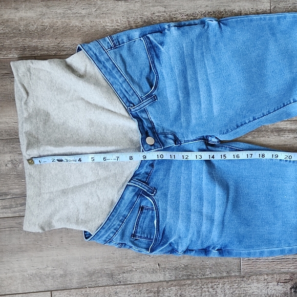 Maternity jeans, sz M, NWOT - Picture 3 of 11